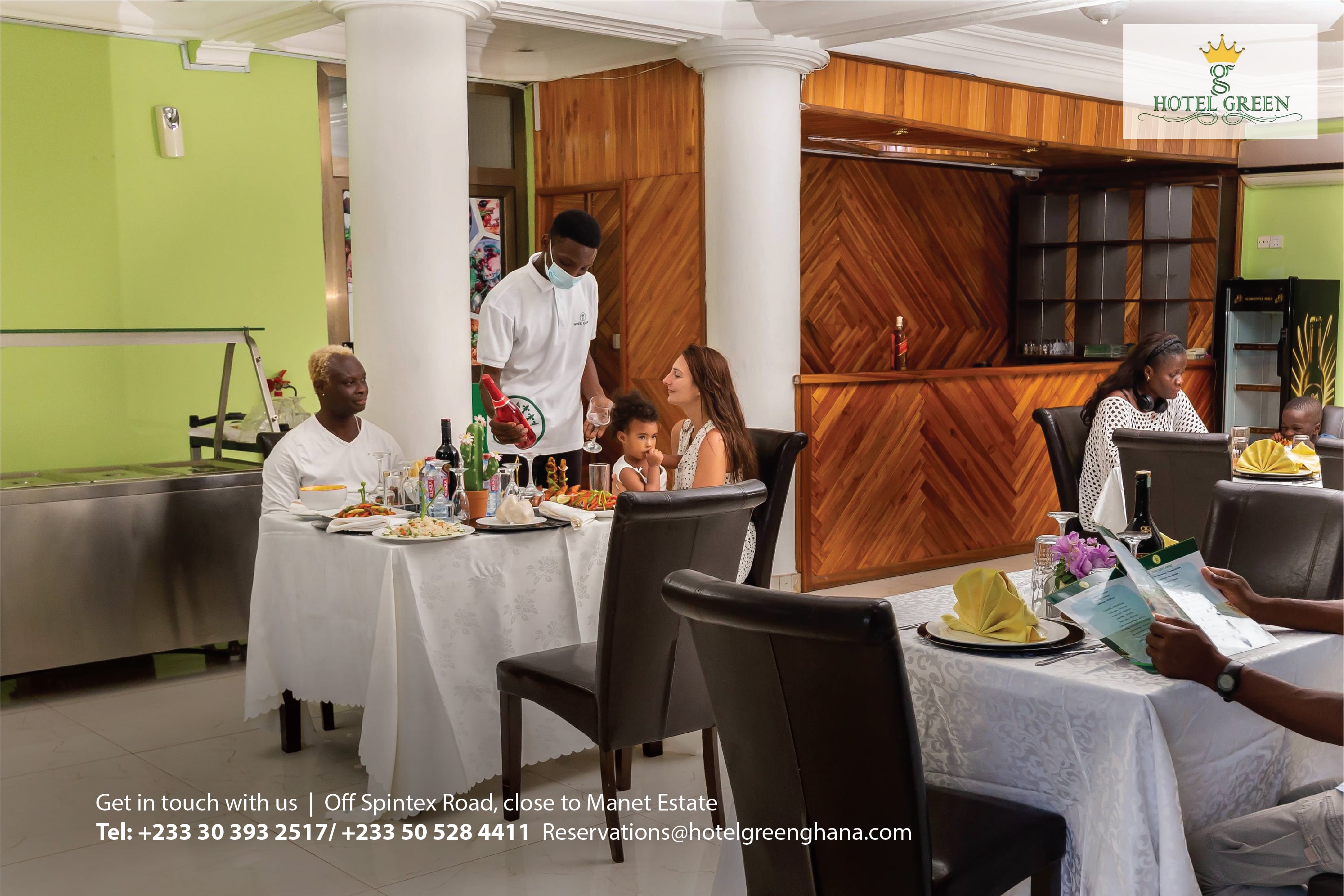 hotel green ghana restaurant